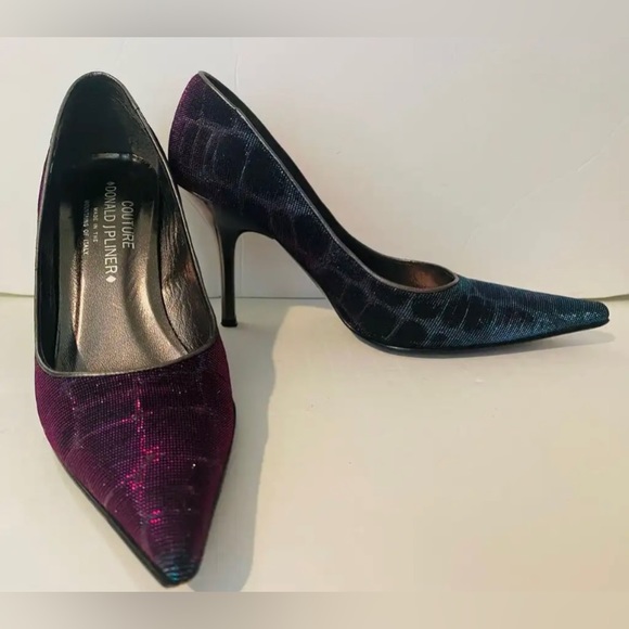 Donald J Pliner Couture Shoes - Donald J. Pliner Women's Purple and Blue Heels